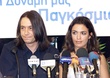 ΣΥΝΕΝΤΕΥΞΗ ΤΥΠΟΥ ΓΙΑ ΤΗ ΣΥΝΑΥΛΙΑ ΤΟΥ ΑΞΙΟΝ ΕΣΤΙ ΣΤΗ ΘΕΣΣΑΛΟΝΙΚΗ. ΚΟΤΣΙΡΑΣ, ΦΟΡΤΗ