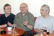 ΣΥΝΕΝΤΕΥΞΗ ΤΥΠΟΥ ΓΙΑ ΤΗ ΘΕΑΤΡΙΚΗ ΠΑΡΑΣΤΑΣΗ "ΥΜΠΥ ΤΥΡΑΝΝΟΣ".  ΠΕΤΡΟΣ ΜΑΡΚΑΡΗΣ (ΣΥΓΓΡΑΦΕΑΣ) - ΝΙΚΟΣ ΣΑΚΑΛΙΔΗΣ (ΣΚΗΝΟΘΕΤΗΣ)