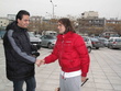 PLAYERS OF PAOK AT TOUBA