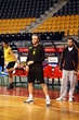 MAT WALSH FIRST TRAINING ARIS BASKETBALL