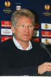 PRESS CONFERENCE BOLONI COACH AND HALKIAS PAOK FOOTBALL