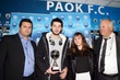 GEORGIADIS AWARDS PAOK FOOTBALL PLAYER