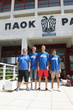 ΦΙΛΑΝΔΟΙ ΑΘΛΗΤΕΣ ΣΤΟ ΓΗΠΕΔΟ ΠΑΟΚ ΜΠΑΣΚΕΤ