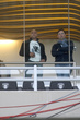 ROBERTO CARLOS ARRIVES AT TOUMPA STADIUM